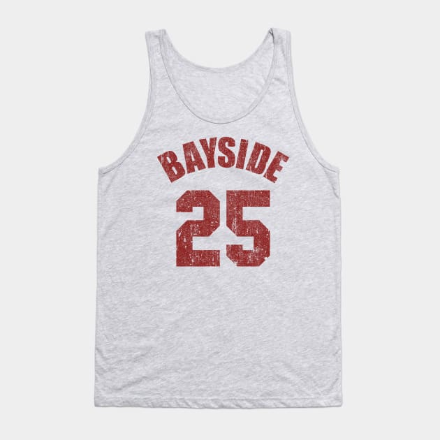 Bayside High Zack Morris Basketball Jersey Tank Top by huckblade